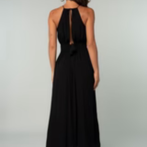 Lovestitch Marta halter Maxi Dress black small - Picture 3 of 16